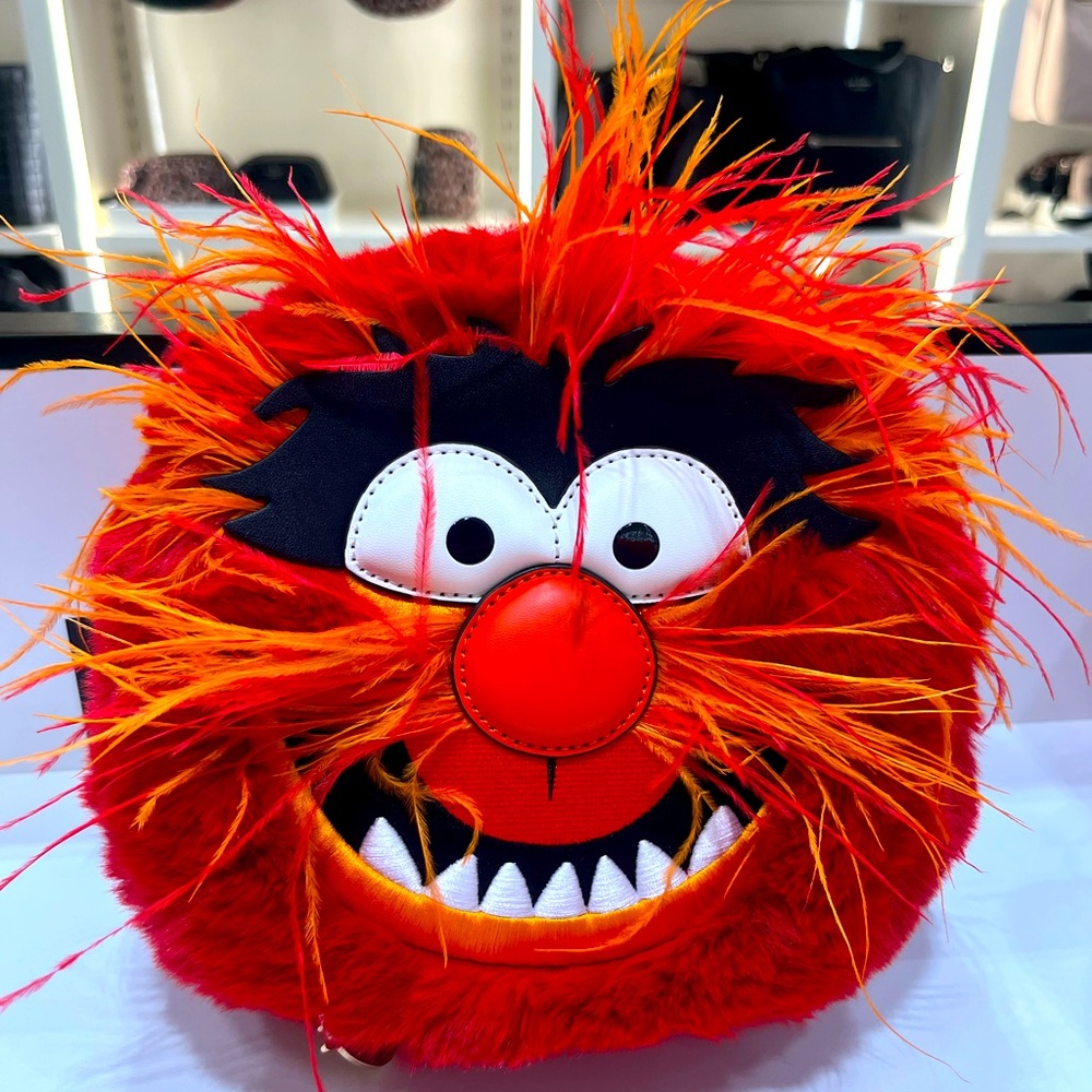 Last one! ♠️New kate spade Disney X New York Muppets Animal Crossbody Bag, Red